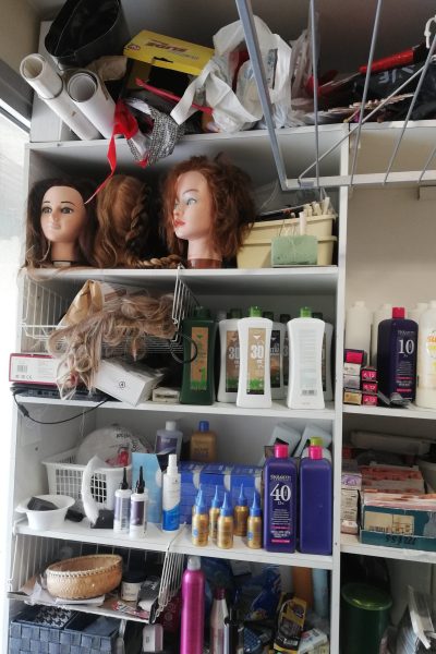 Salon coiffure avant